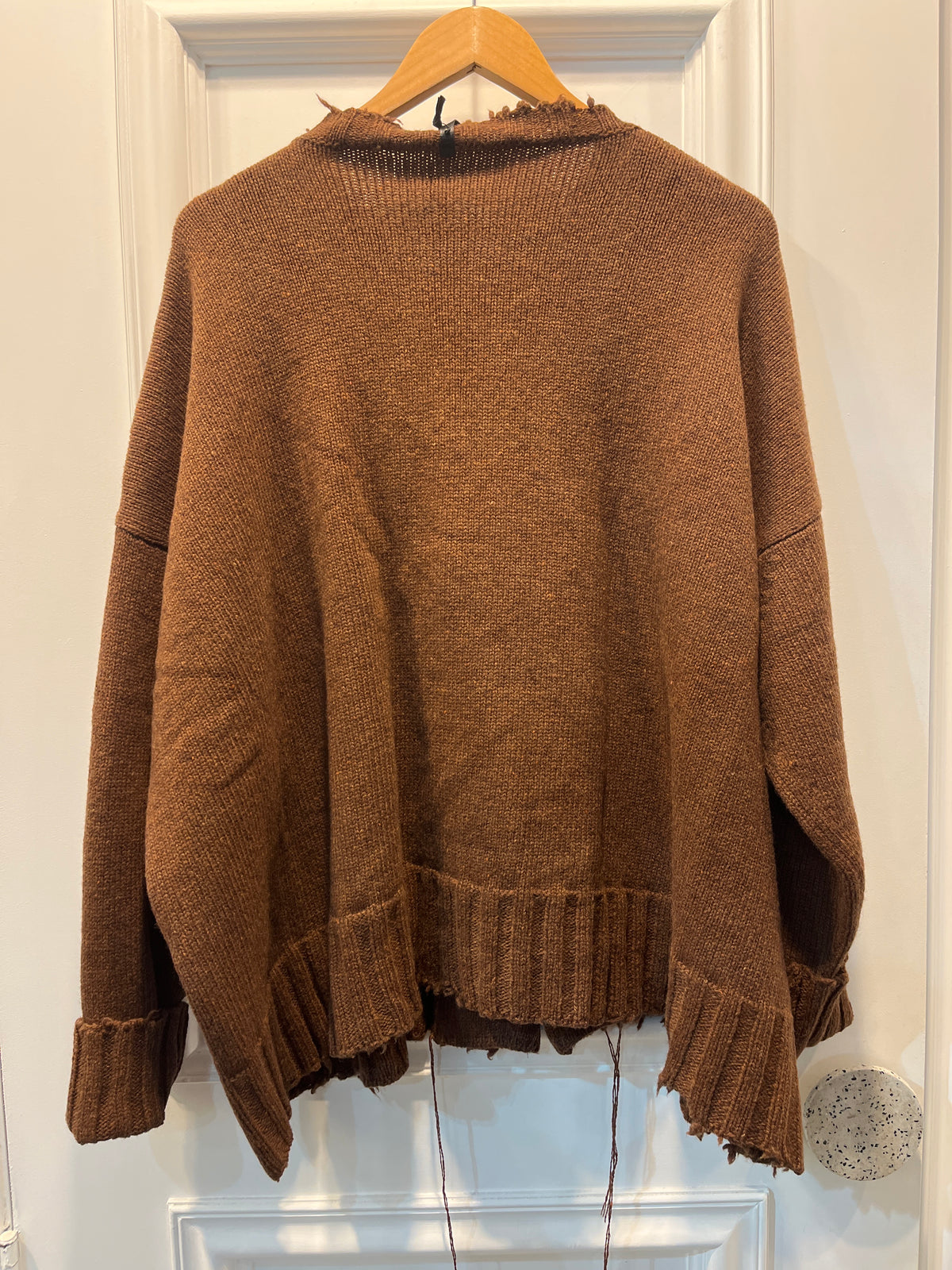 Tobacco Cardigan Pull Over SN-3055
