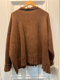 Tobacco Cardigan Pull Over SN-3055