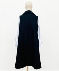 Evie Black Vest