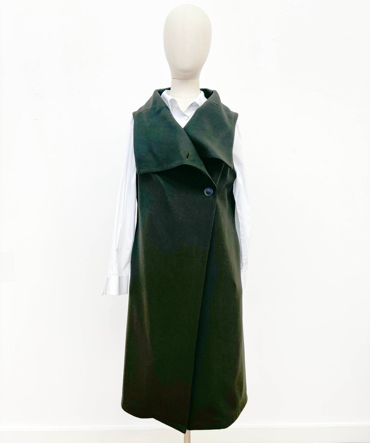 Evie Dark Green Vest