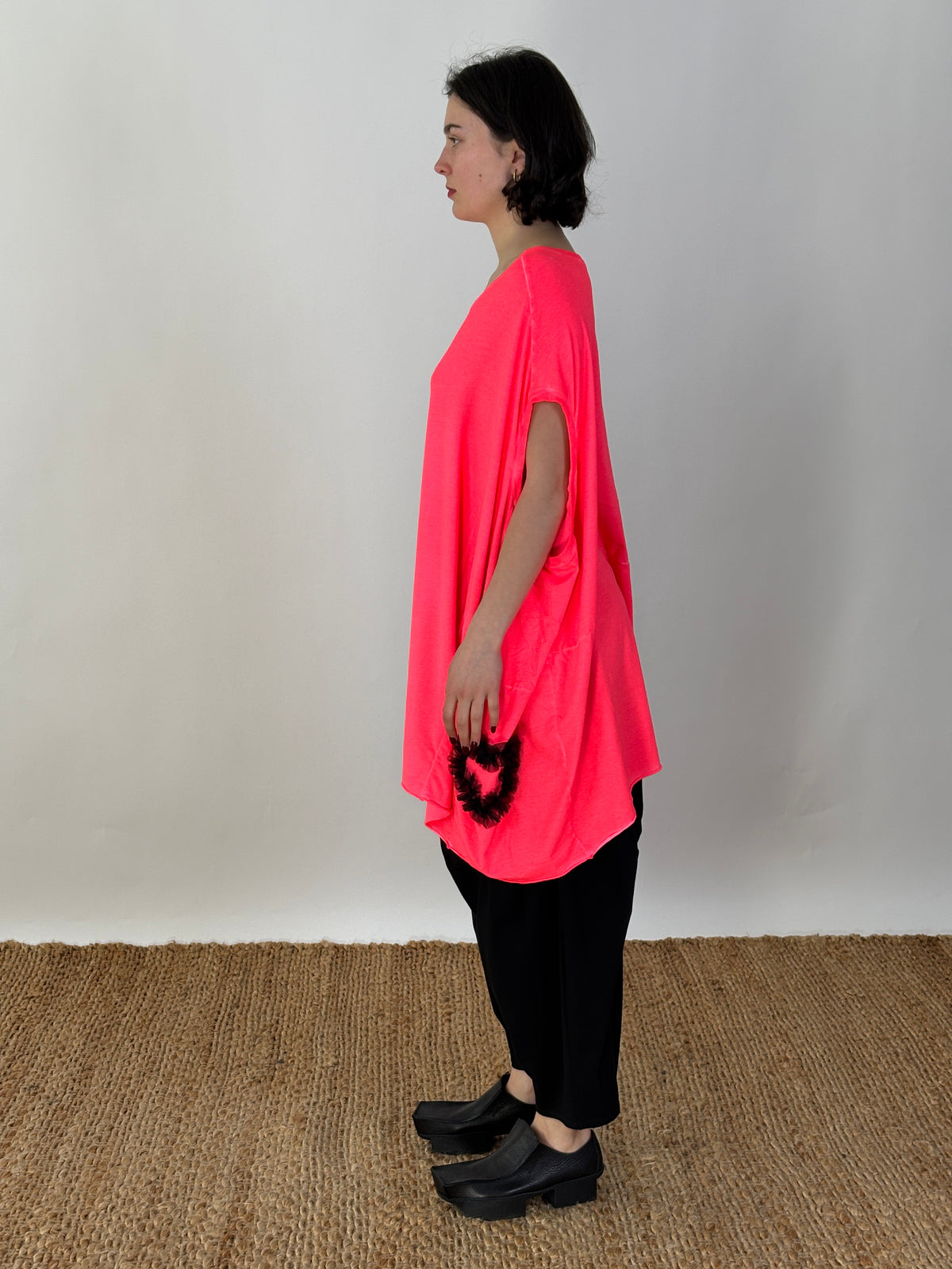 Balloon Shirt- Coral