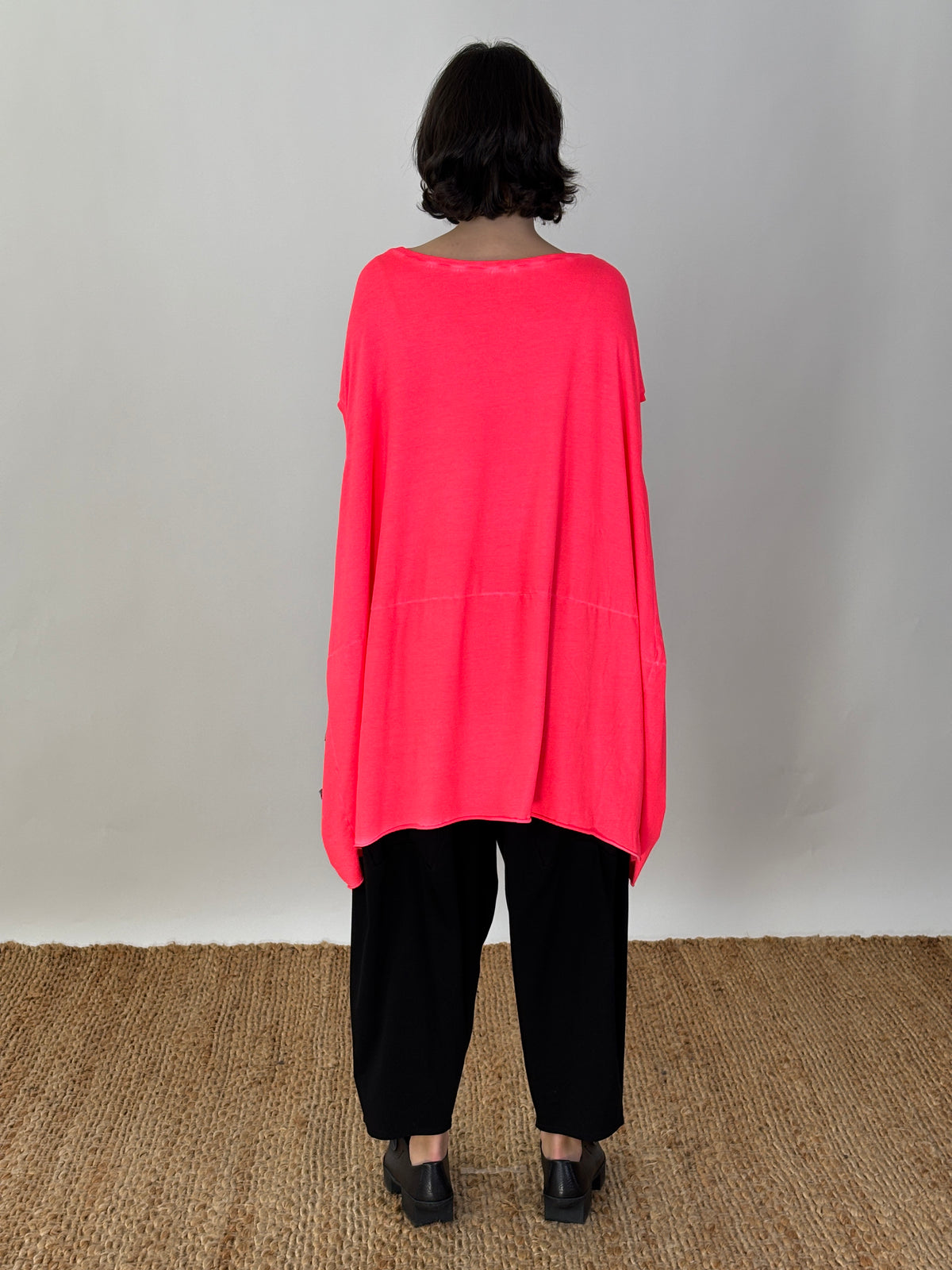 Balloon Shirt- Coral