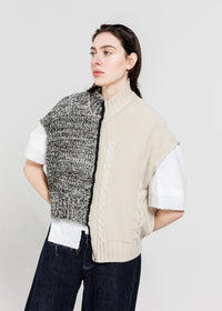 Asym Split Gilet SN-5140