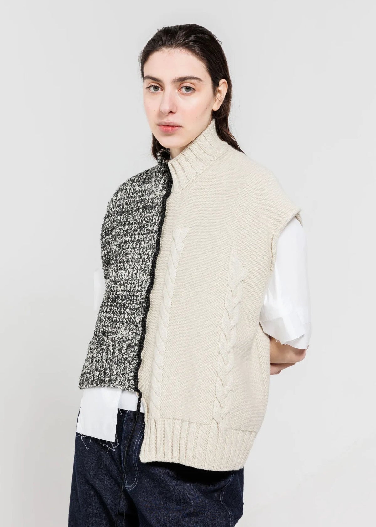 Asym Split Gilet SN-5140