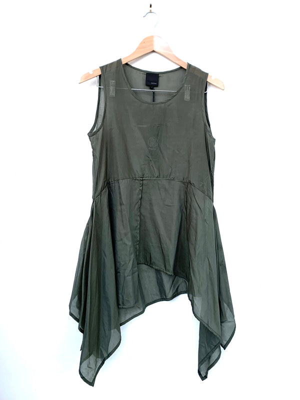 Yuki Drape Tunic Pine