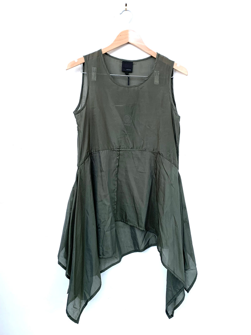 Yuki Drape Tunic Pine
