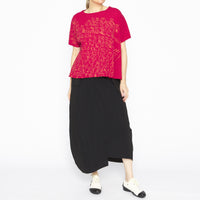 MU251028- Aveline Swing Tee Red Orange