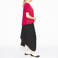 MU251028- Aveline Swing Tee Red Orange