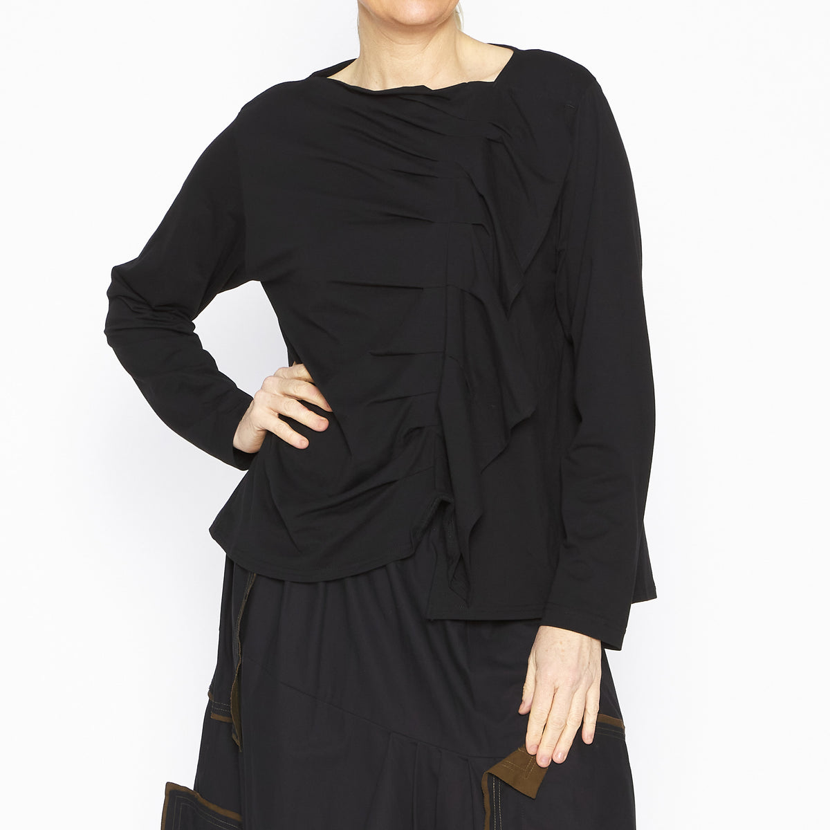 MU251400-Larkin Skirt Black K