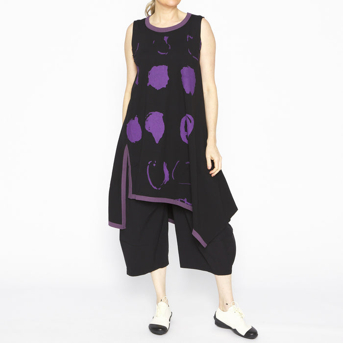 MU251025- Kaelith Dress Black Purple
