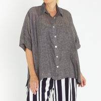 Alpha Navy Stripe Pant