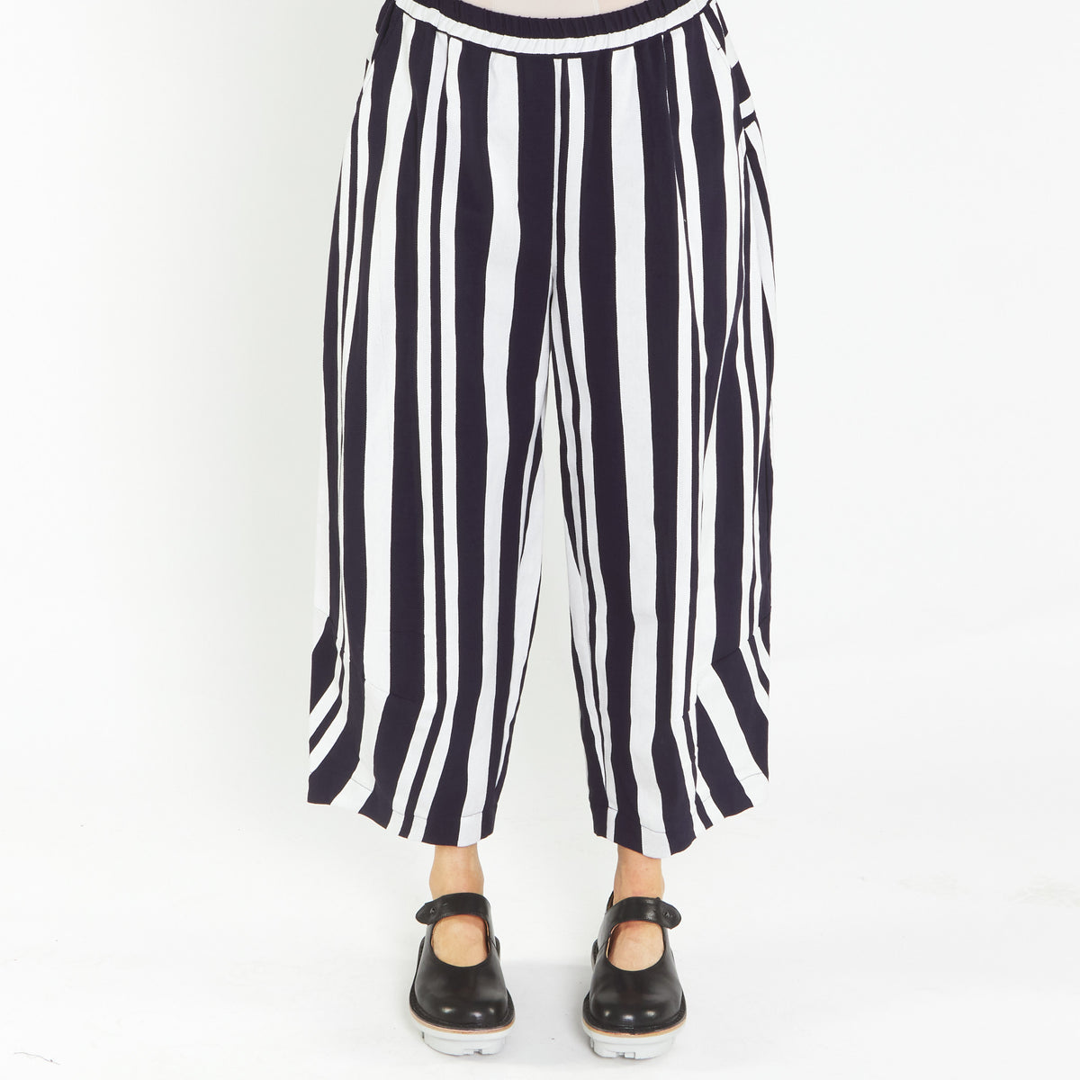 Alpha Navy Stripe Pant