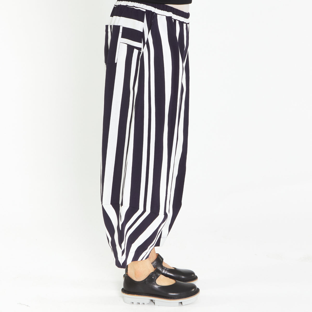 Alpha Navy Stripe Pant
