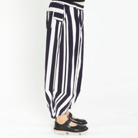 Alpha Navy Stripe Pant