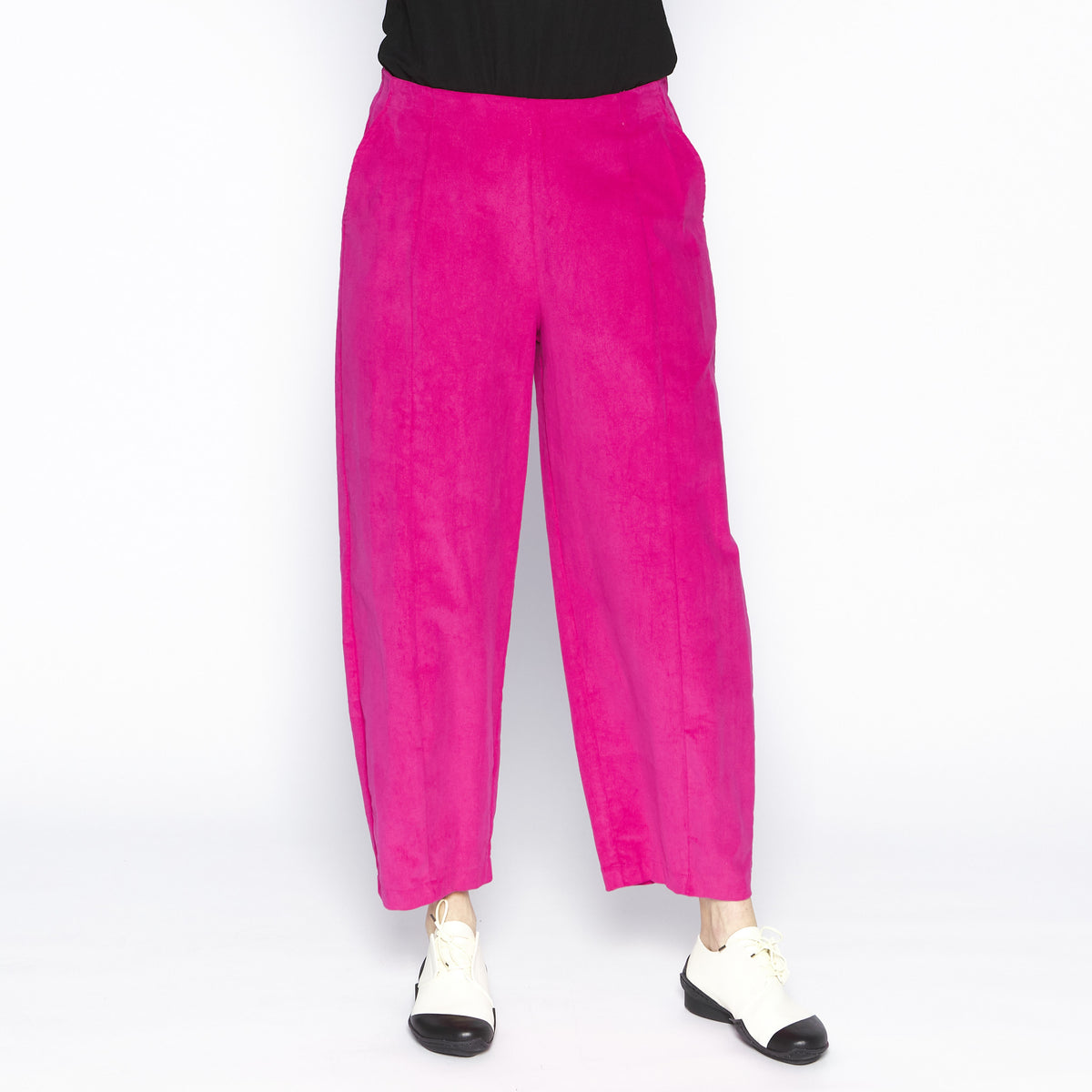 Beta Pink Velvet Pant