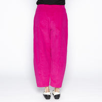 Beta Pink Velvet Pant