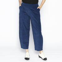 Beta Petrol Velvet Pant