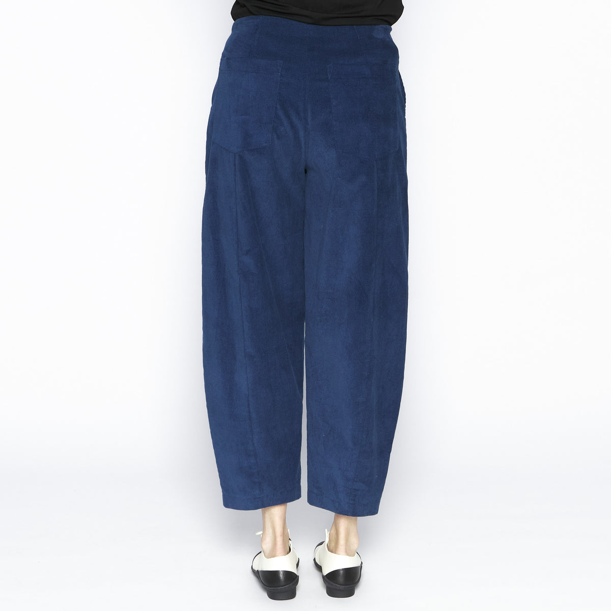 Beta Petrol Velvet Pant