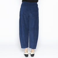 Beta Petrol Velvet Pant