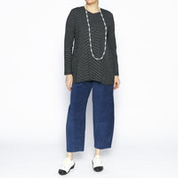 Beta Petrol Velvet Pant