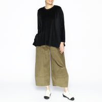 Jesse Black Velour Tunic