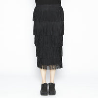 Tassel Black Skirt