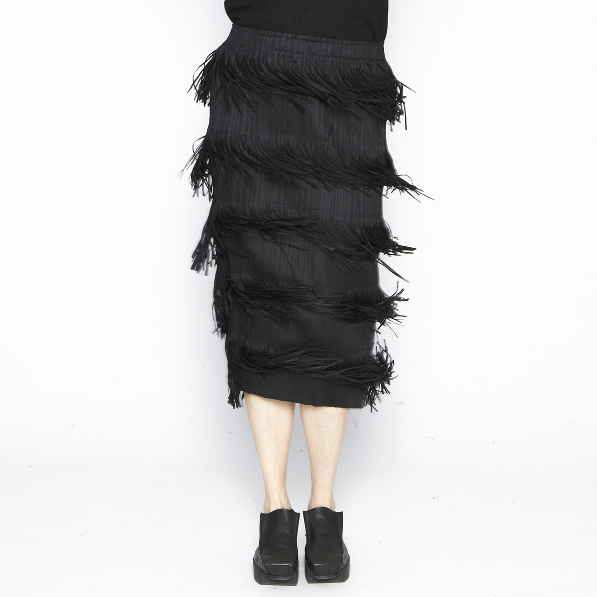 Tassel Black Skirt