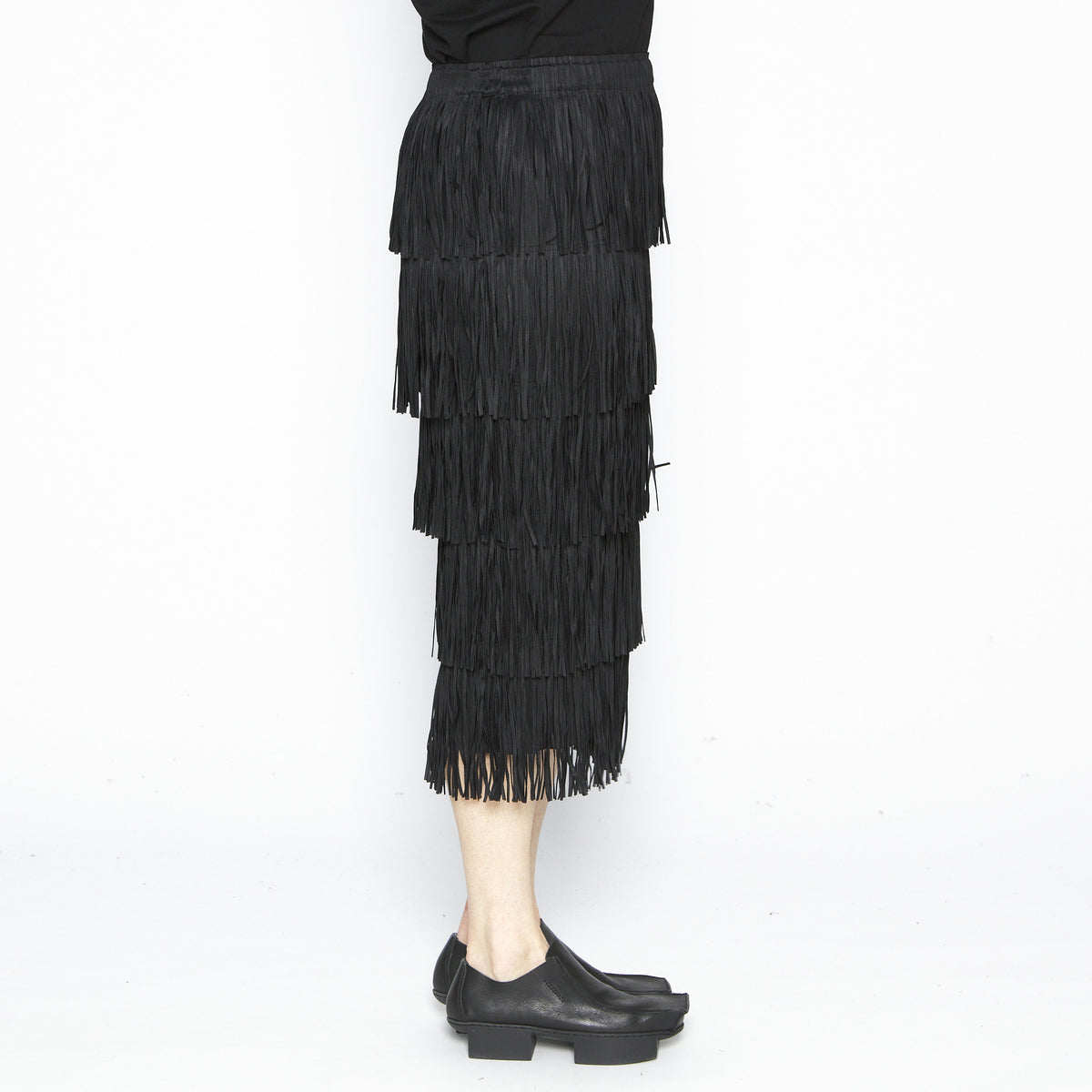Tassel Black Skirt