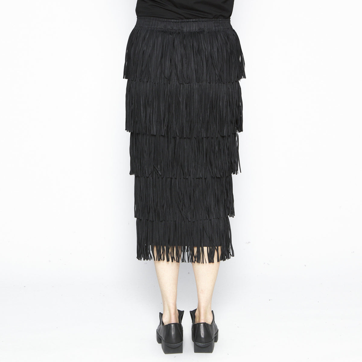 Tassel Black Skirt