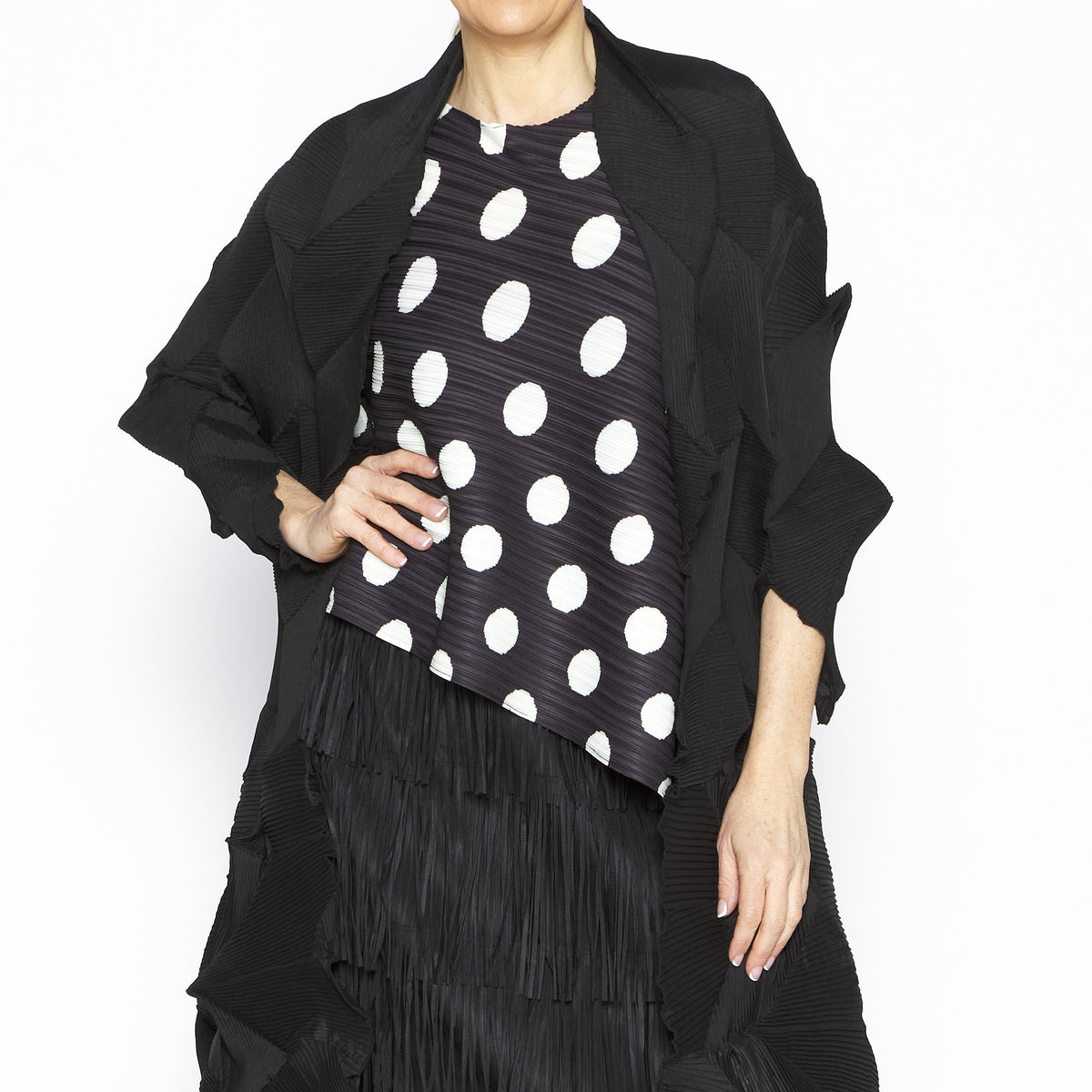 Tassel Black Skirt
