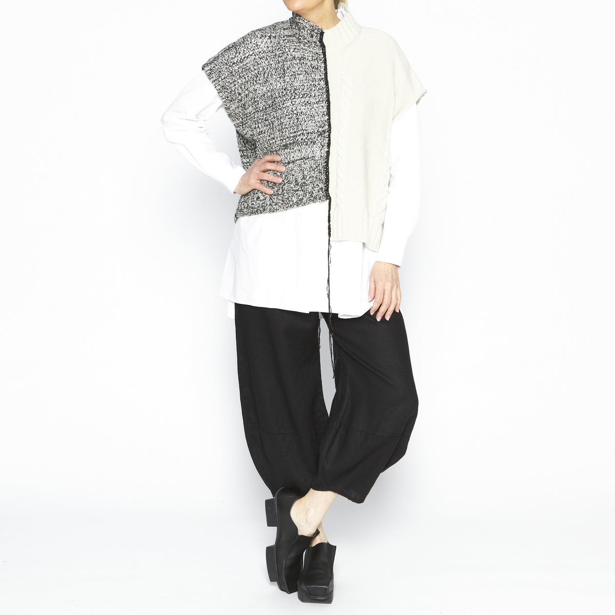 Asym Split Gilet SN-5140
