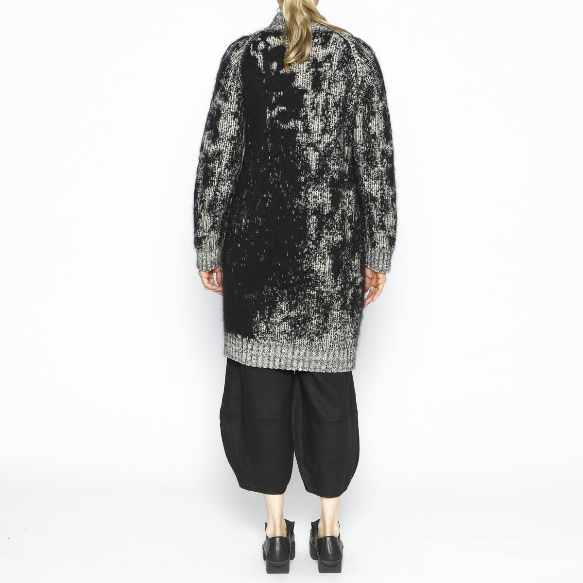 Long Knit Bomber SN-5146
