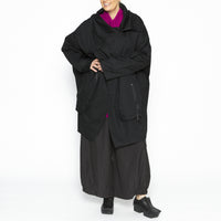 Drape Jacket in Black