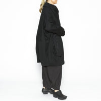 Drape Jacket in Black