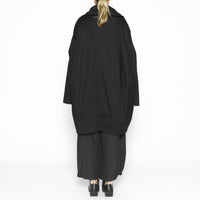 Drape Jacket in Black
