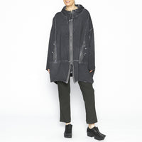 Cocoon Tunic Jacket in Antrasit