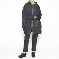 Cocoon Tunic Jacket in Antrasit