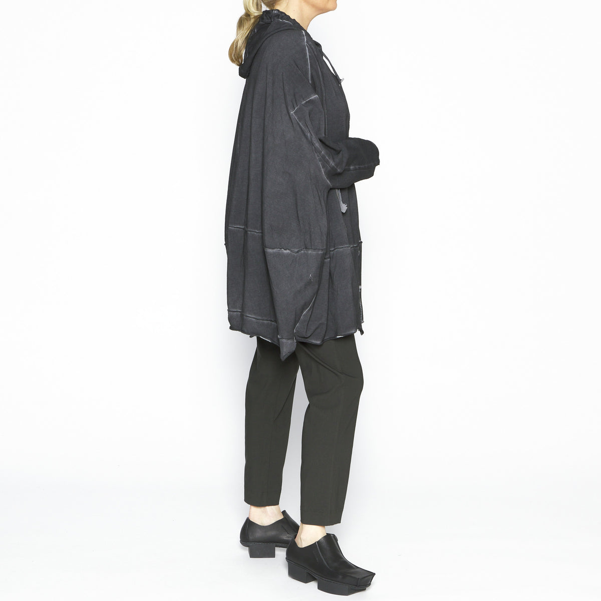 Cocoon Tunic Jacket in Antrasit
