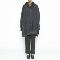 Cocoon Tunic Jacket in Antrasit