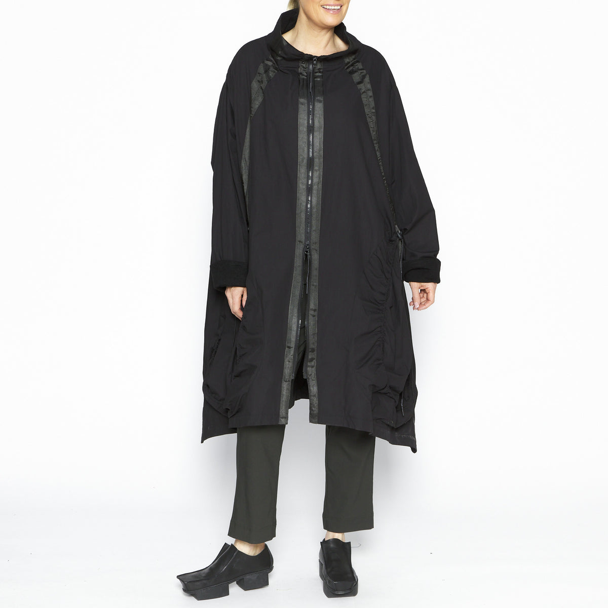 Padded Zipper Coat