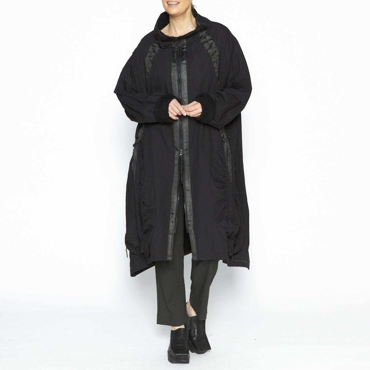 Padded Zipper Coat
