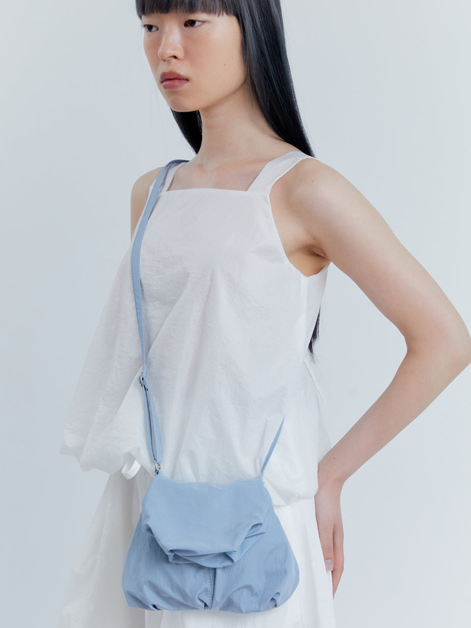 Blooming Cross Bag Ice Blue