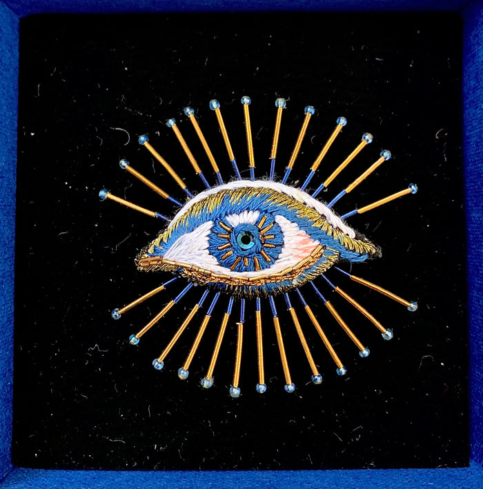Sea Mystic Eye Brooch