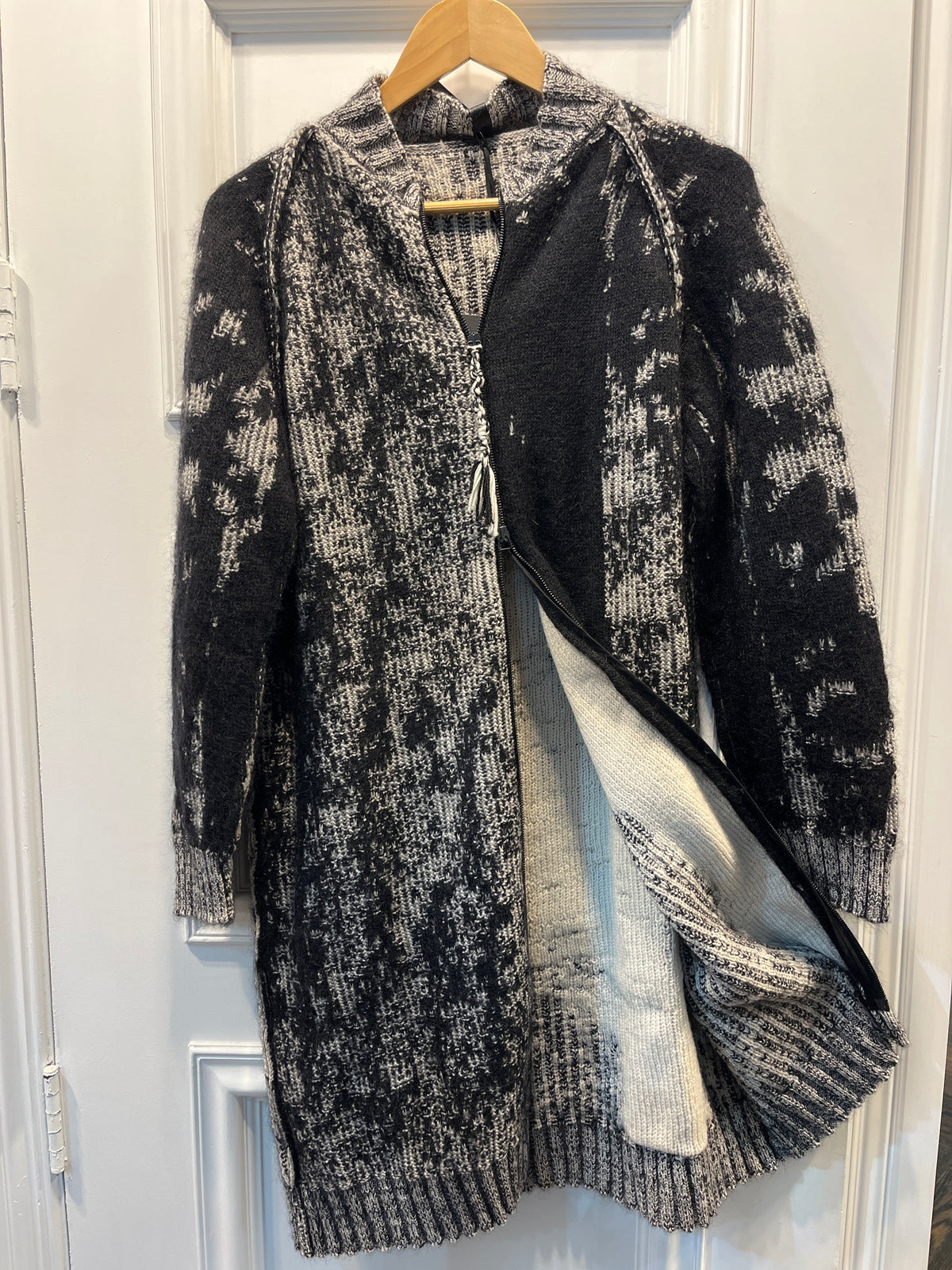 Long Knit Bomber SN-5146