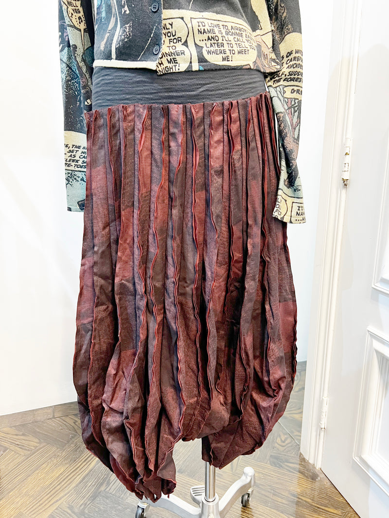 RMW-1320102 Trousers in Rust Print