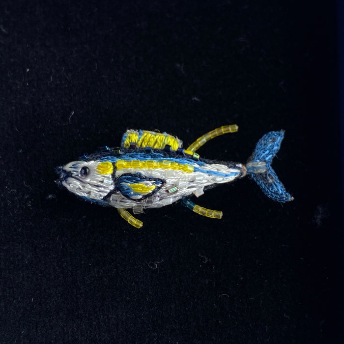 Yellow Fin Tuna Brooch