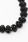 1533 - 16 Donut Necklace in Black