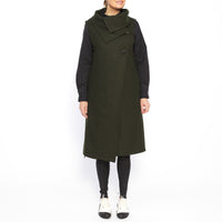 Evie Dark Green Vest