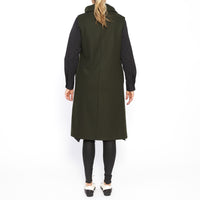 Evie Dark Green Vest