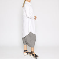 Tessica White Poplin Shirt
